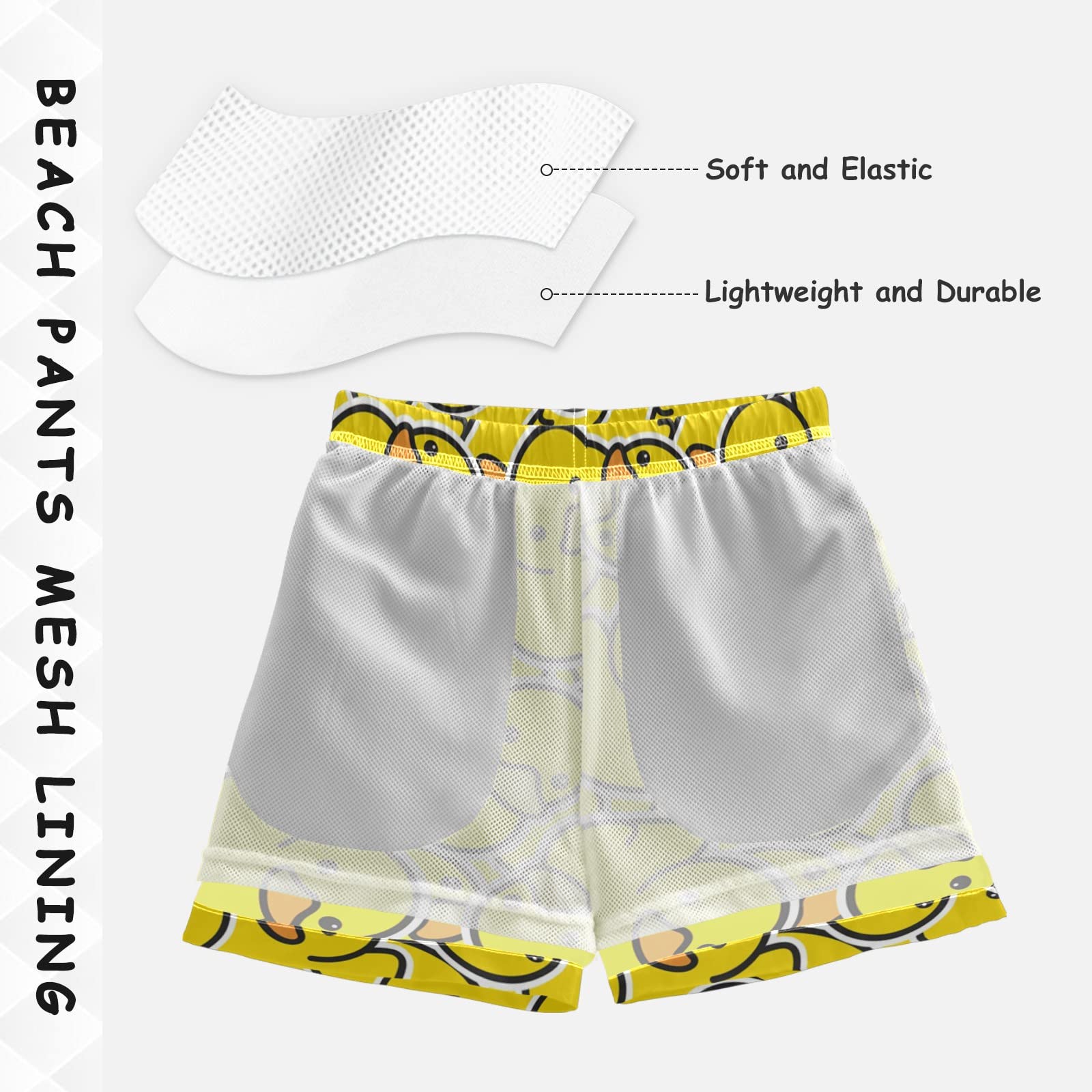 Boys Swim Trunks for Kids 2-14 Years | Quick-Dry Beach Shorts | UPF 50+ Sun Protection Swimwear | Perfect for Pool, Beach & Hawaii Vacation