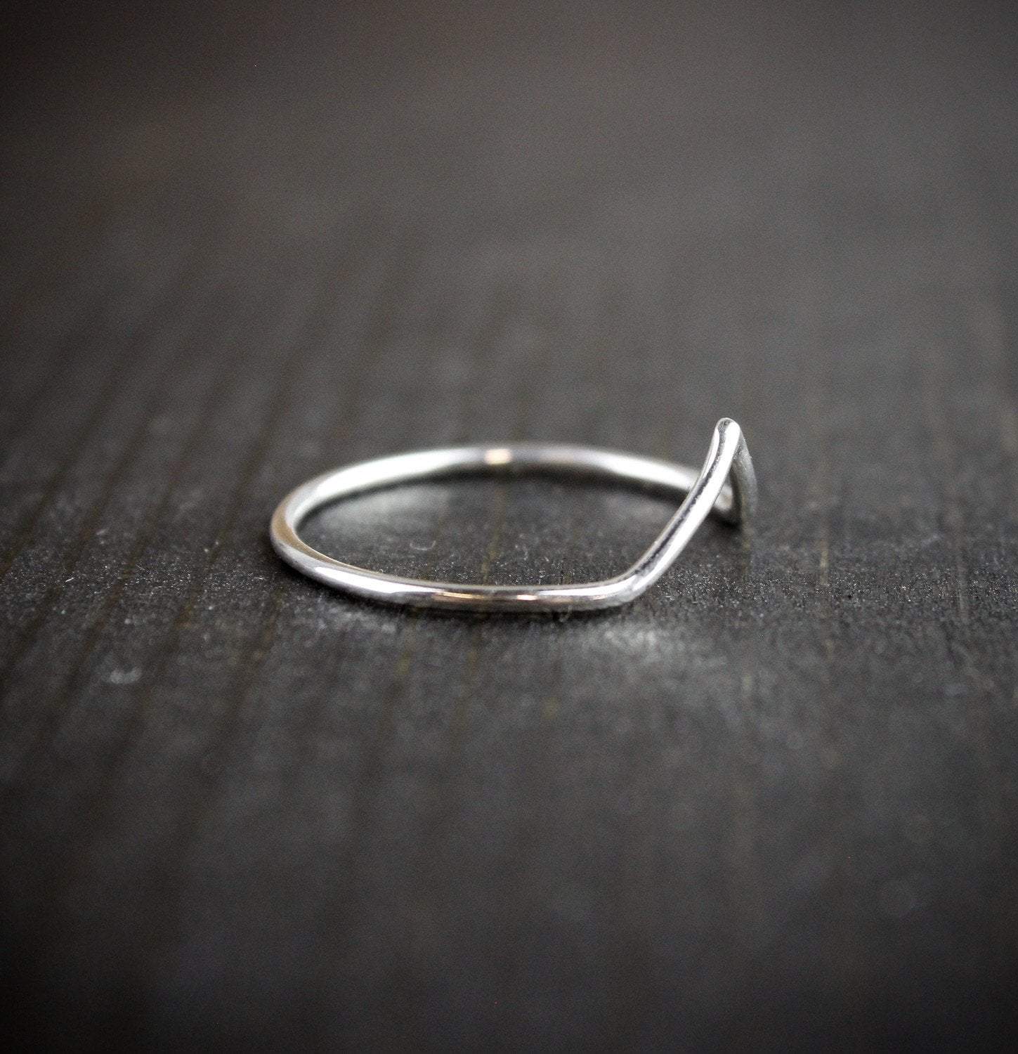 Himalayan Snow Peaks Ring - Sterling Silver Handmade Jewelry for Women, Boho Chic Statement Ring - Perfect for Weddings, Parties & Everyday Wear