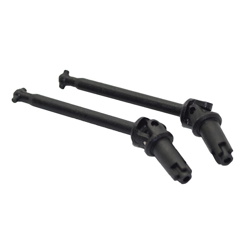 2 Pcs Front Drive Shaft Dogbone 45-ZJ01 for XLH Xinlehong 9145 Hosim 9145 1/20 Scale Monster Truck RC Car Replacement Parts - Black - Perfect for Off-Road Racing and RC Car Maintenance