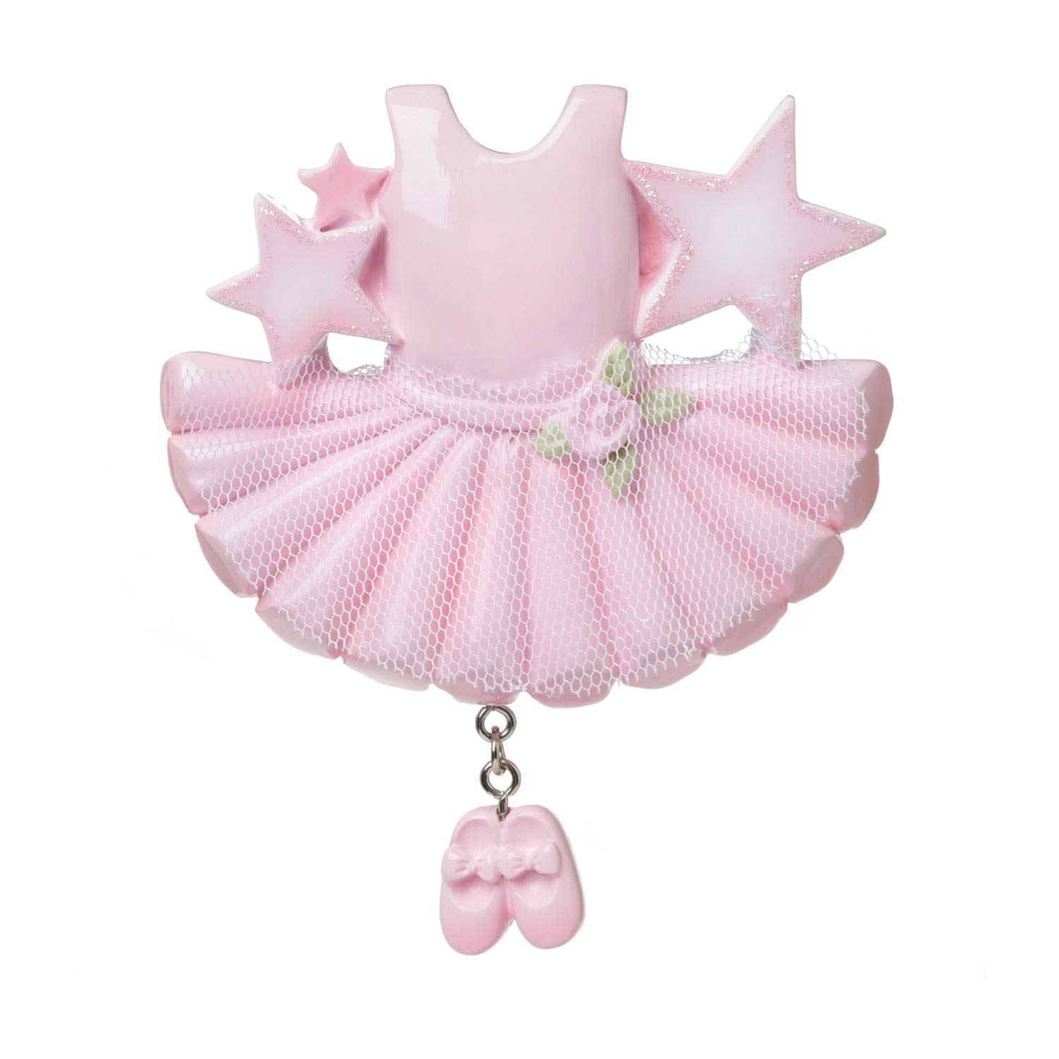 Personalized Dance Teacher Christmas Ornament 2024 - Ballet Dancer Gift for Girls, Custom Name Engraved Holiday Decor - Perfect for Ballet Studio, Christmas Tree & Dance Recital Gifts
