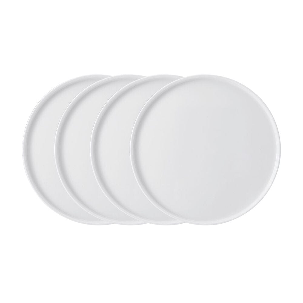 Sloane Set of 4 Elegant Salad Plates - Perfect for Dinner Parties, Family Gatherings & Everyday Dining | Durable Ceramic Appetizer Dishes