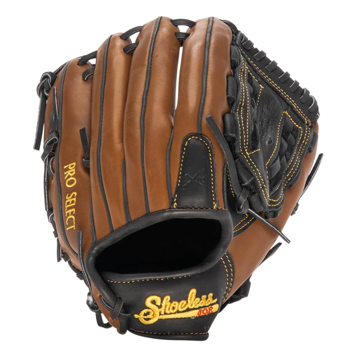 12-Inch Pro Select Basket Weave Web Baseball Glove - Premium Leather Mitt for Youth & Adult Players - Perfect for Training, Games & Fielding Practice