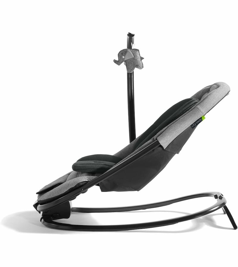 Baby Jogger City Sway Bouncer - Portable Infant Seat with Adjustable Recline & Vibration - Perfect for Nursery, Travel & Playtime