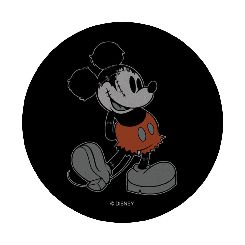 Disney Halloween Mickeystein Pose PopSockets Standard PopGrip - Swappable Phone Grip & Stand for iPhone, Samsung, Smartphones - Perfect for Trick-or-Treating, Costume Parties & Halloween Decorations