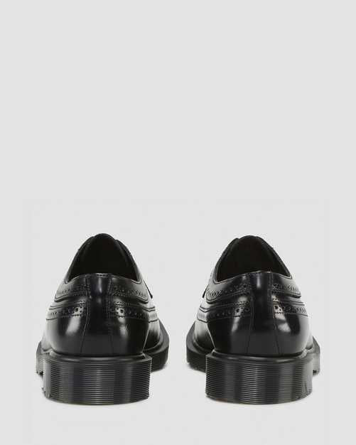 Premium Black Boanil Brush Oxford Shoes - Handcrafted in England | Formal & Business Attire, Weddings, Office Wear