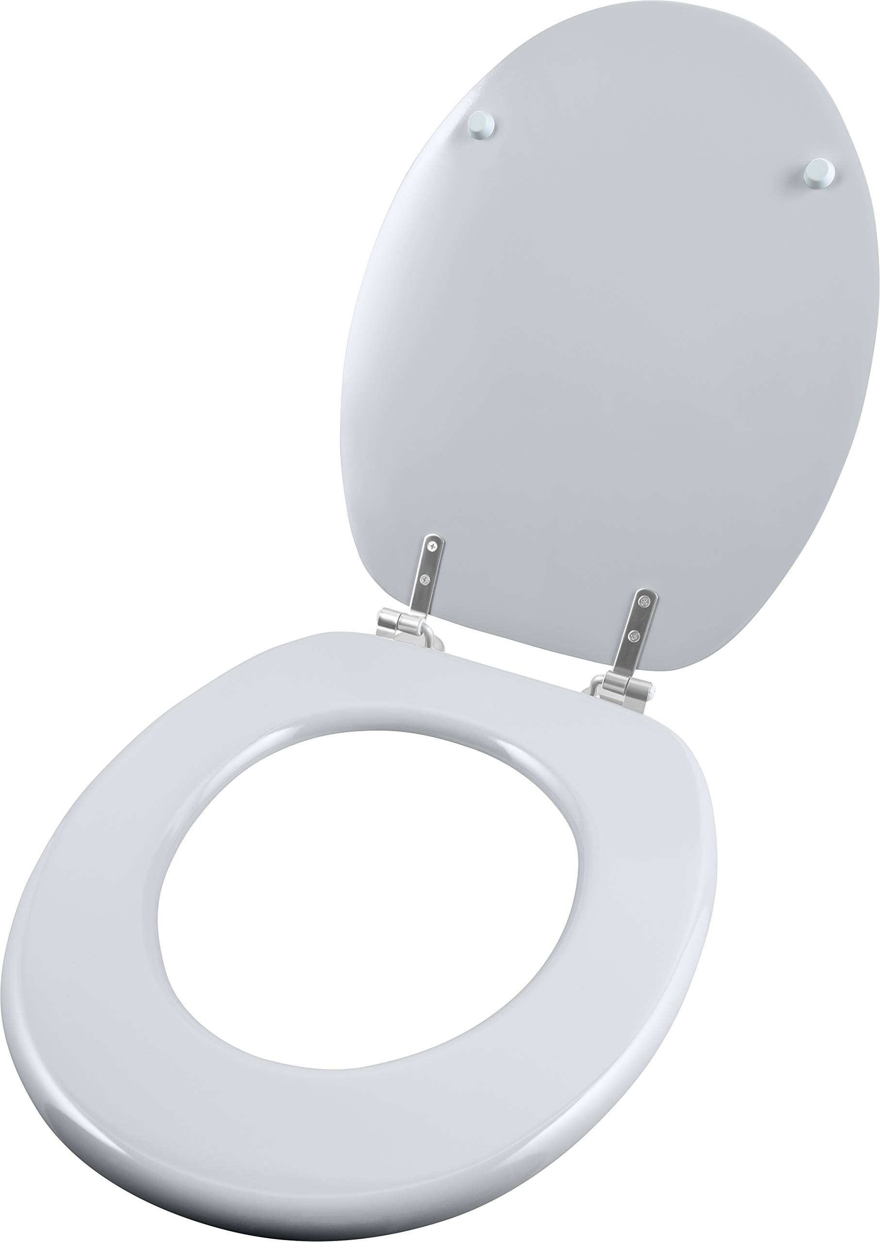 MODENA Manhattan Soft-Close Toilet Seat - Durable Bidet Compatible WC Seat for Modern Bathrooms | Perfect for Home, Office & Commercial Use