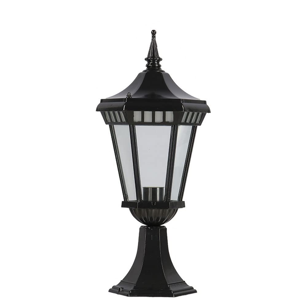 Outdoor LED Pillar Lamp - Waterproof Antique Wall Post Column Light for Villa, Garden, Pathway & Landscape Lighting | Perfect for Porch, Driveway, and Patio Decor