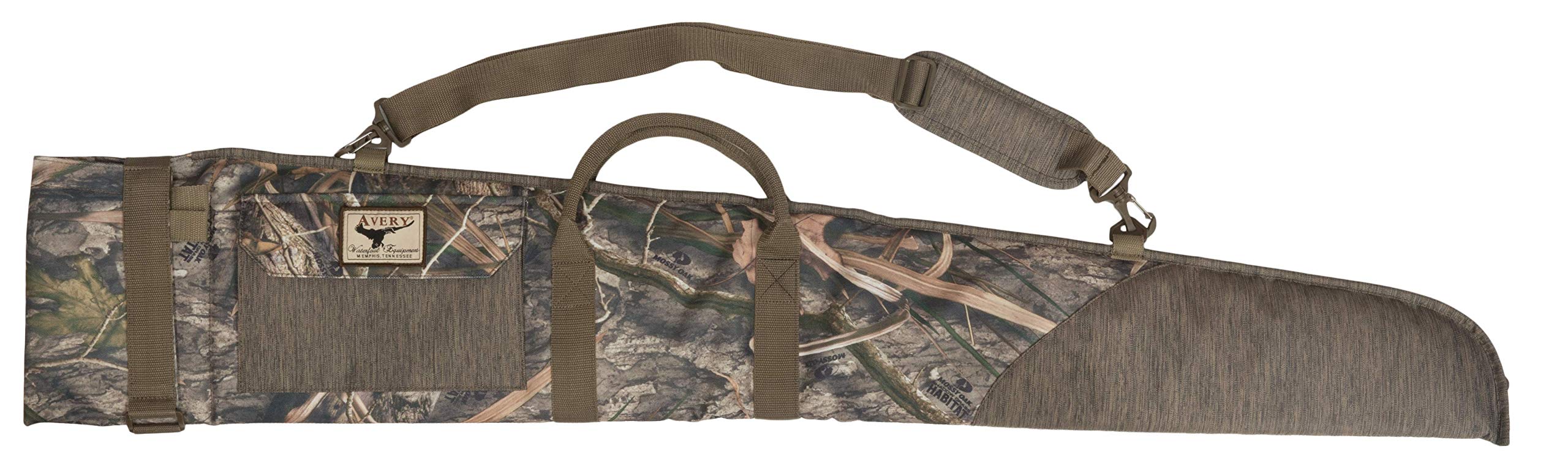 Avery Outdoors Floating 2.0 Gun Case - Mossy Oak Shadow Grass Habitat Camo | Waterproof Rifle Case for Hunting & Shooting | Perfect for Duck Hunting, Boat Trips & Outdoor Adventures
