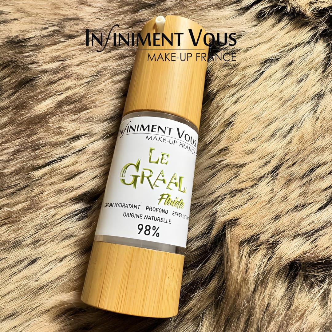Infiniment Vous Hydrating Face Serum with Hyaluronic Acid - Moisturizing Skincare for Dry Skin, Anti-Aging Facial Treatment, Made in France | Perfect for Daily Hydration & Nighttime Routine