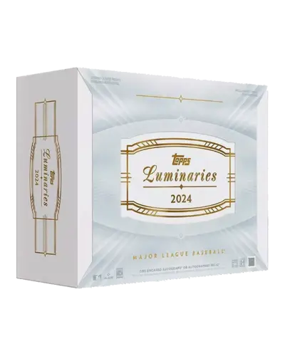 2024 Topps Luminaries Baseball Hobby Box - Premium Baseball Trading Cards Collection for Collectors & Investors - Perfect for MLB Memorabilia Displays & Fantasy Sports Enthusiasts