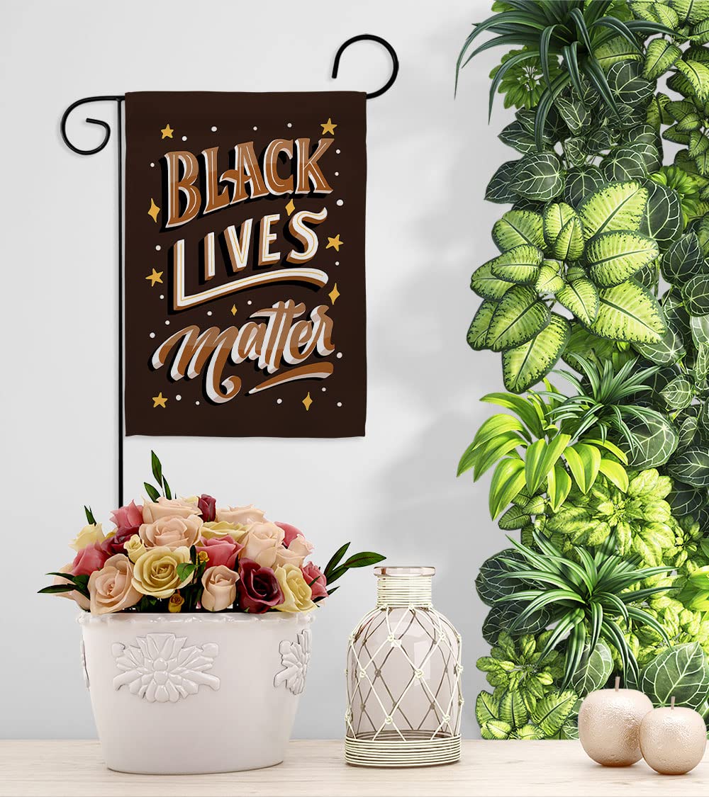 BLM Unity Garden Flag 13x18.5