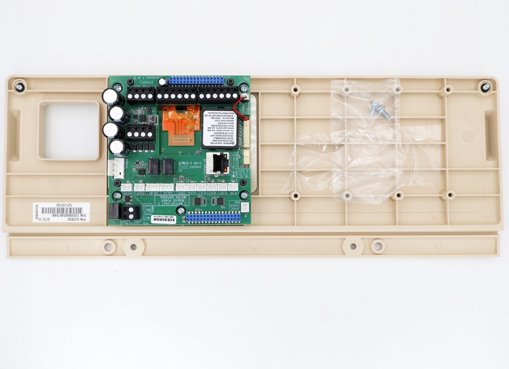 Pentair I5P Replacement PCBA with Faceplate 523050 - Compatible with Pool and Spa Control Systems | Easy DIY Installation for Homeowners