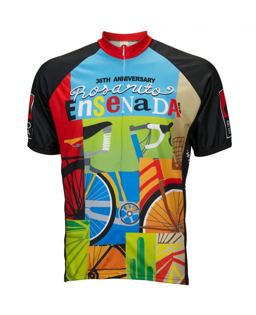 2016 Rosarito Cycling Jersey - Premium Bike Shirt for Men & Women - Perfect for Road Cycling, Mountain Biking & Triathlon Training