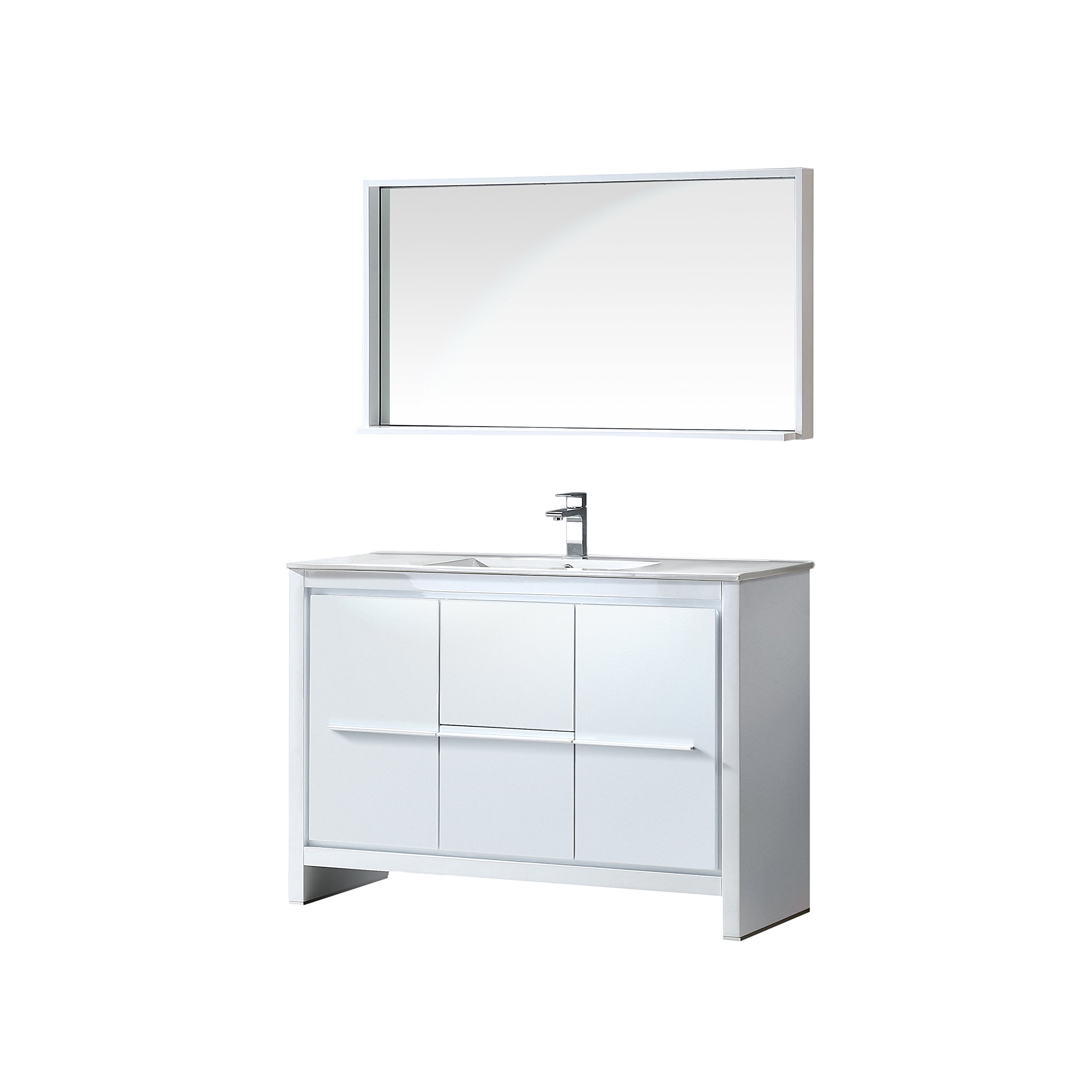 Fresca FVN8148WH-FFT3071CH 48