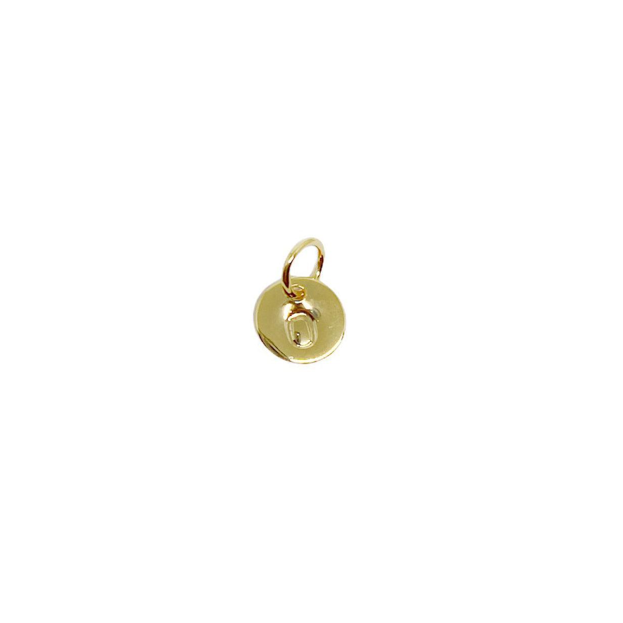18K Gold Filled Initial Letter Charm - Personalized Alphabet Pendant for Necklace, Bracelet & Jewelry Making - Perfect for Gifts, Engraving & Custom Jewelry Designs