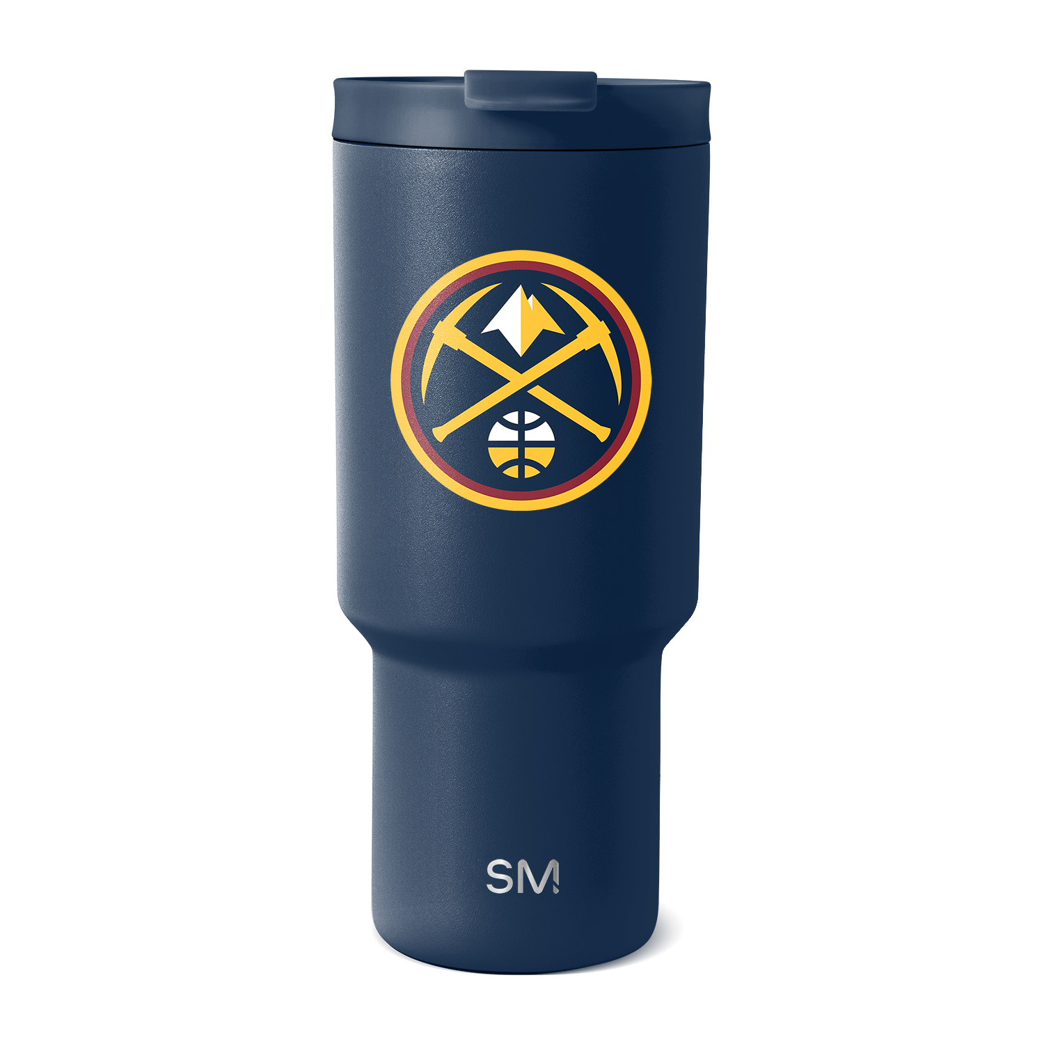 NBA Trek Insulated Tumbler with Flip Lid - 20oz Stainless Steel Water Bottle for Basketball Fans - Perfect for Gym, Work & Outdoor Activities