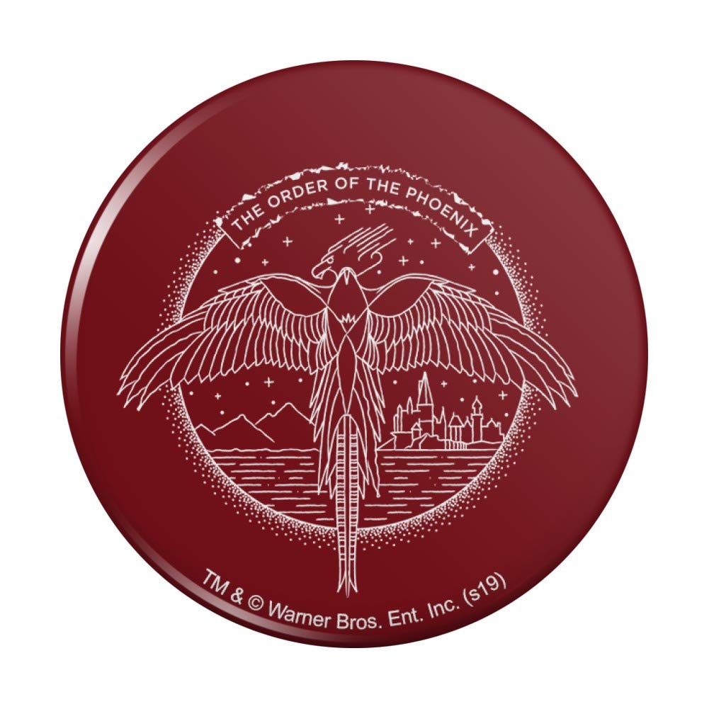 Harry Potter The Order of the Phoenix Refrigerator Magnet Set - Decorative Kitchen Accessories for Fans - Perfect for Fridge, Lockers & Office Decor