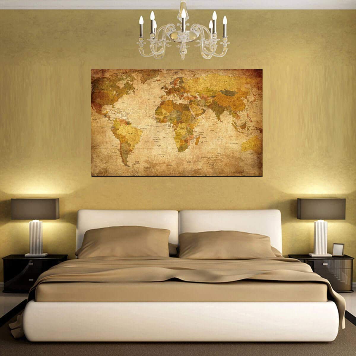 ZENDA Horse Portrait Painting - Premium Canvas Wall Art for Living Room, Framed & Ready to Hang - Perfect for Home Decor, Office, or Gift