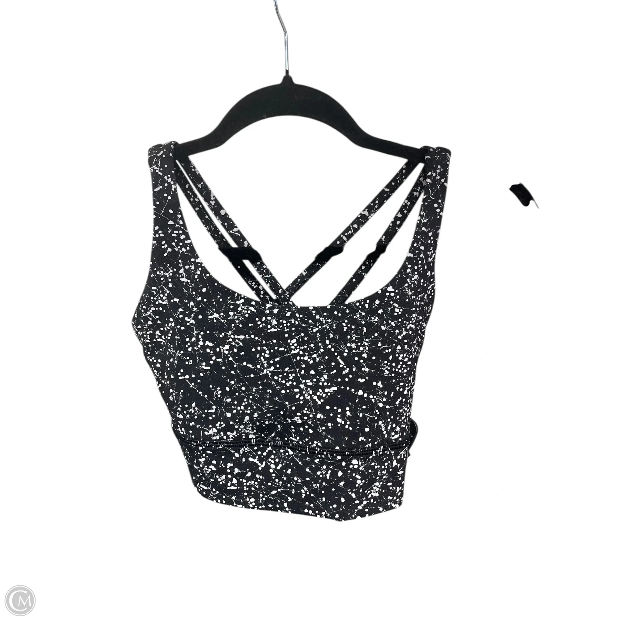 Lululemon Black Athletic Sports Bra Size 6 - High Support Workout Top for Running, Yoga & Gym