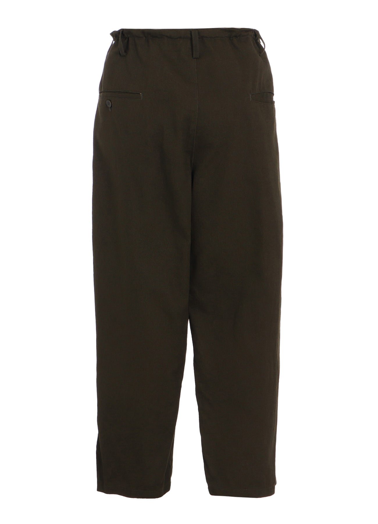 Breathable Cotton Drill Drawstring Wide Leg Pants for Women - Casual Loungewear & Summer Comfort