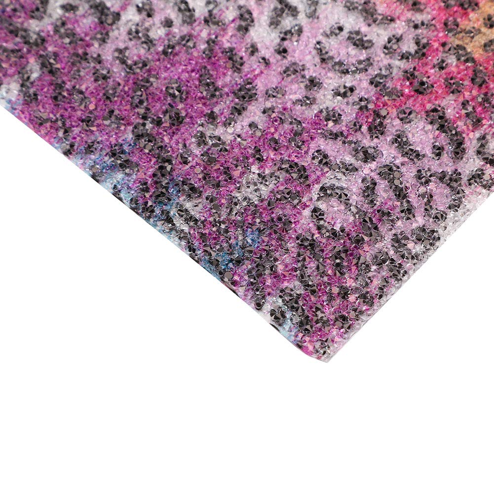 Professional Nail Art Table Mat - Durable Manicure Hand Cushion for Nail Artists & DIY Enthusiasts | Gradient Leopard Print Design | Perfect for Salon, Home Nail Care & Creative Nail Design