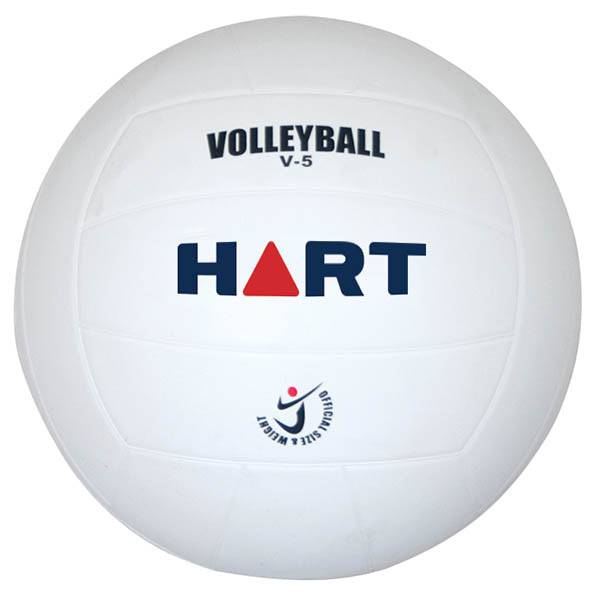 HART Premium Rubber Volleyball - Official Size & Weight for Indoor & Outdoor Games - Perfect for Beach, Park, and Backyard Play
