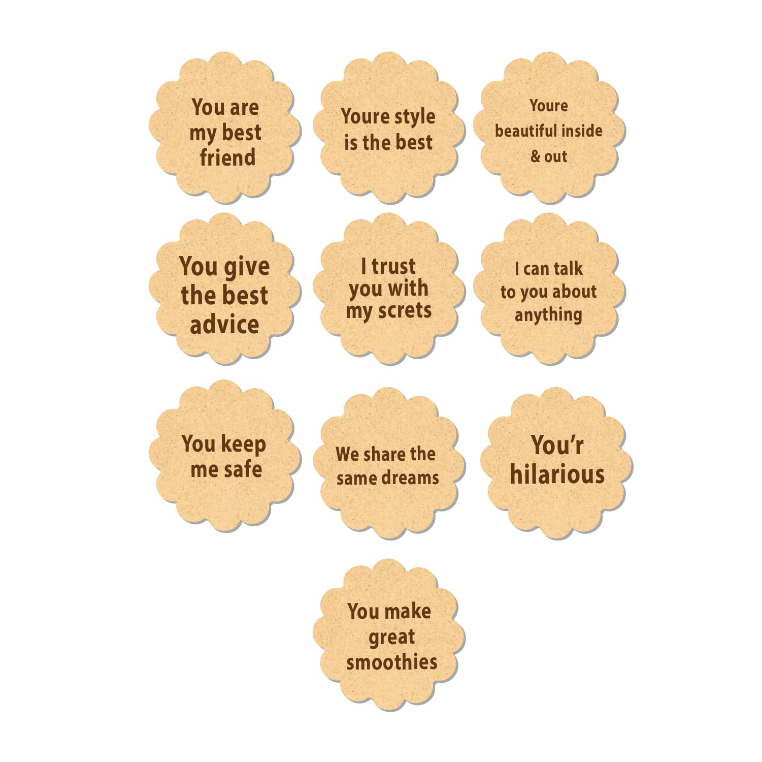 10 Reasons Why You're the Best Sister - Wooden Puzzle Gift for Sisters | Thoughtful Present for Birthday, Christmas & Sister Appreciation Day