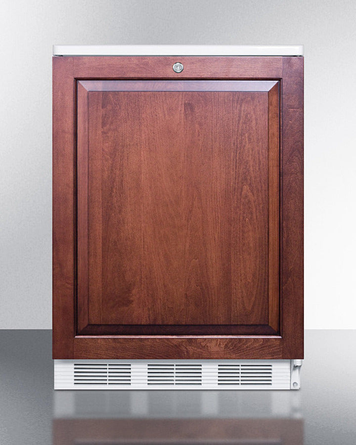 Accucold 24 Inch Wide Built-In All Refrigerator with Integrated Door Frame FF6LWBI7IF - Perfect for Kitchen, Basement, or Garage Storage