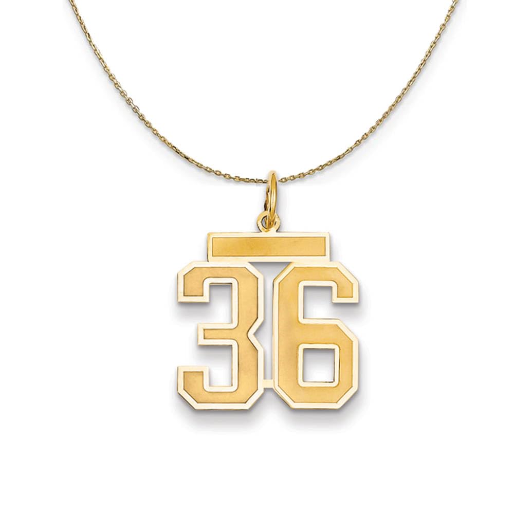 14K Yellow Gold Black Bow Pendant Necklace - Size 36, Jersey - Elegant Jewelry Gift for Women, Perfect for Birthdays, Anniversaries & Special Occasions
