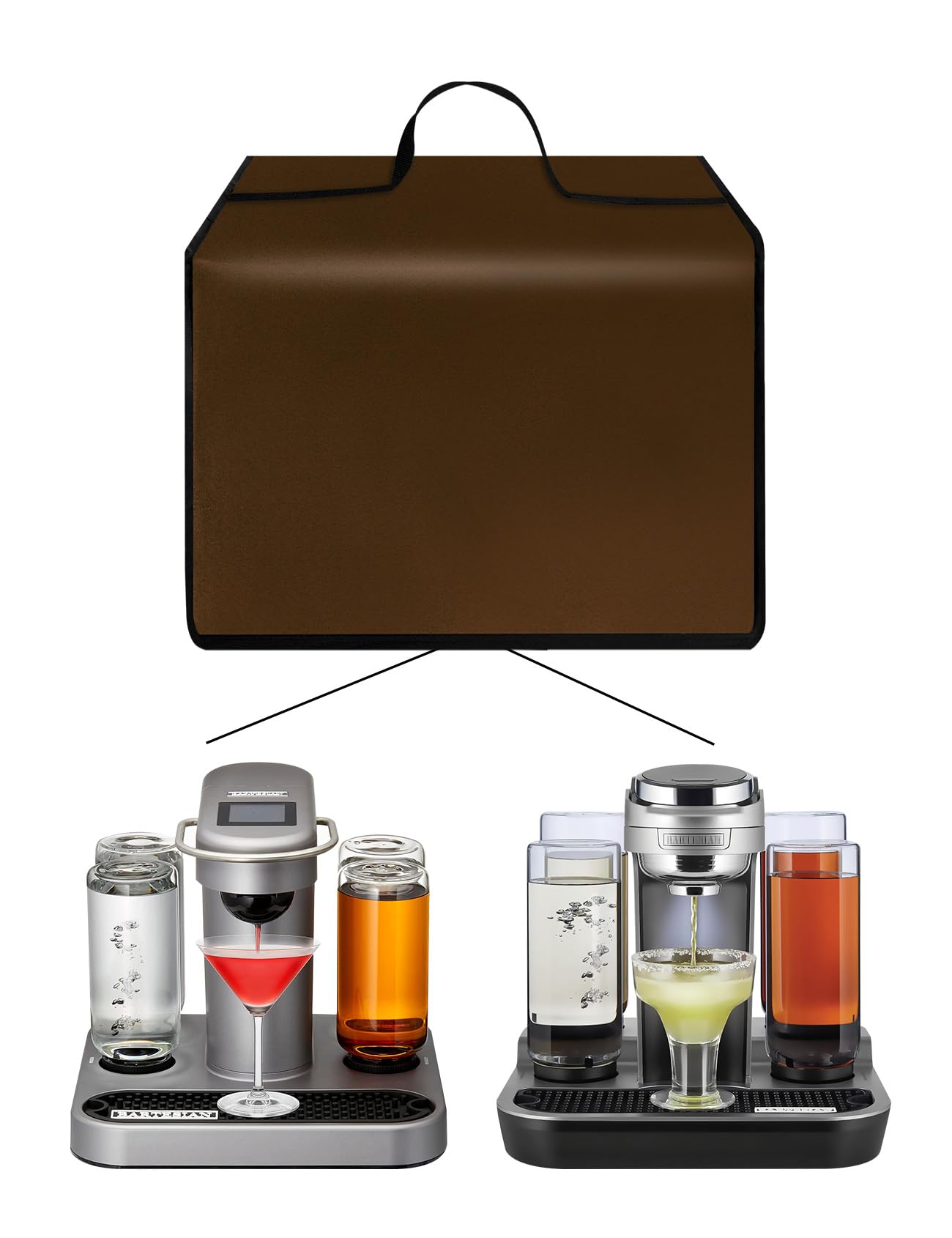Waterproof & Dustproof Nylon Cover for Bartesian 55306/55300 Cocktail Machine - Protective Lid for Bartender Machine, Cocktail Maker & Frozen Drink Mixer | Perfect for Home Bars, Parties & Outdoor Use