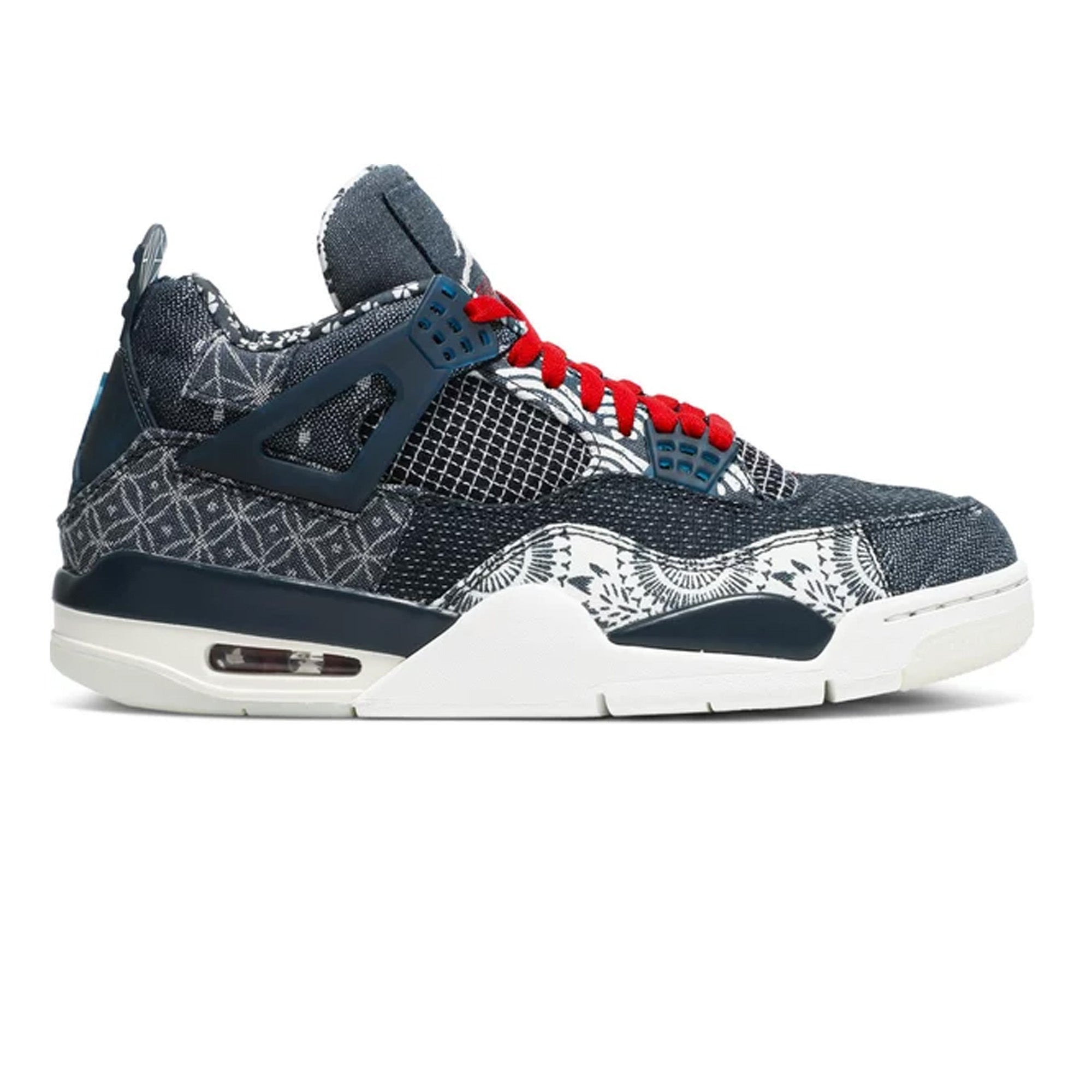 Air Jordan 4 Retro SE 'Sashiko' Sneakers (2020) - Men's Basketball Shoes for Streetwear & Casual Outfits | Perfect for Sneaker Collectors & Urban Fashion
