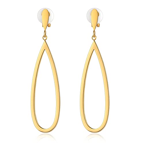 Gold Clip-Waterdrop