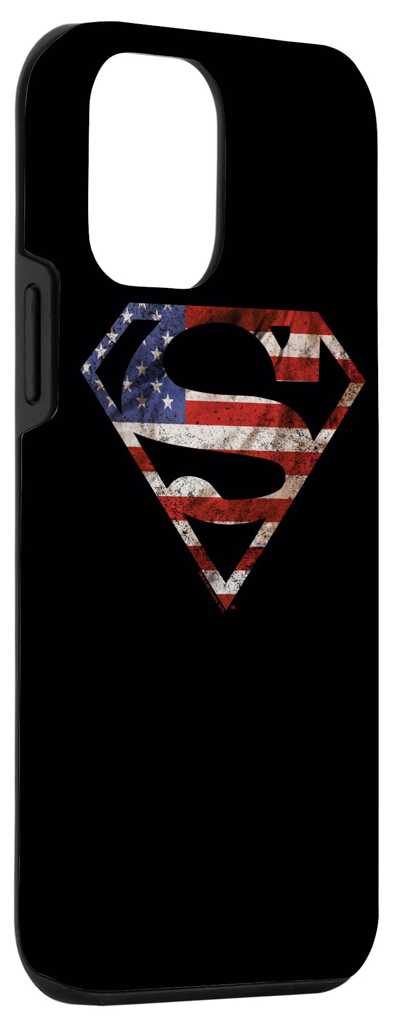 iPhone 12 Mini Case - Superman & American Flag Design | Durable Protective Cover for iPhone 12 Mini | Perfect for Everyday Use, Travel & Superhero Fans