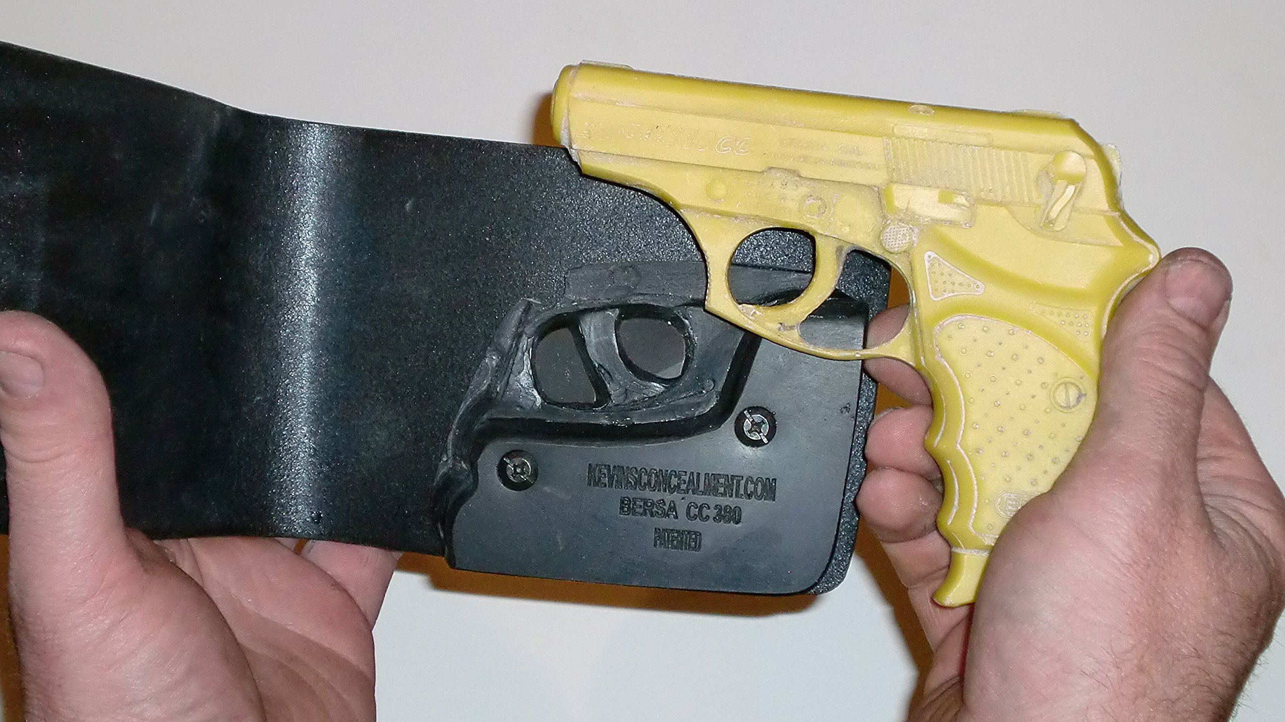 Bersa CC .380 Concealed Carry Wallet Holster - Slim & Secure IWB Holster for Full Concealment | Perfect for Everyday Carry, Travel & Self-Defense