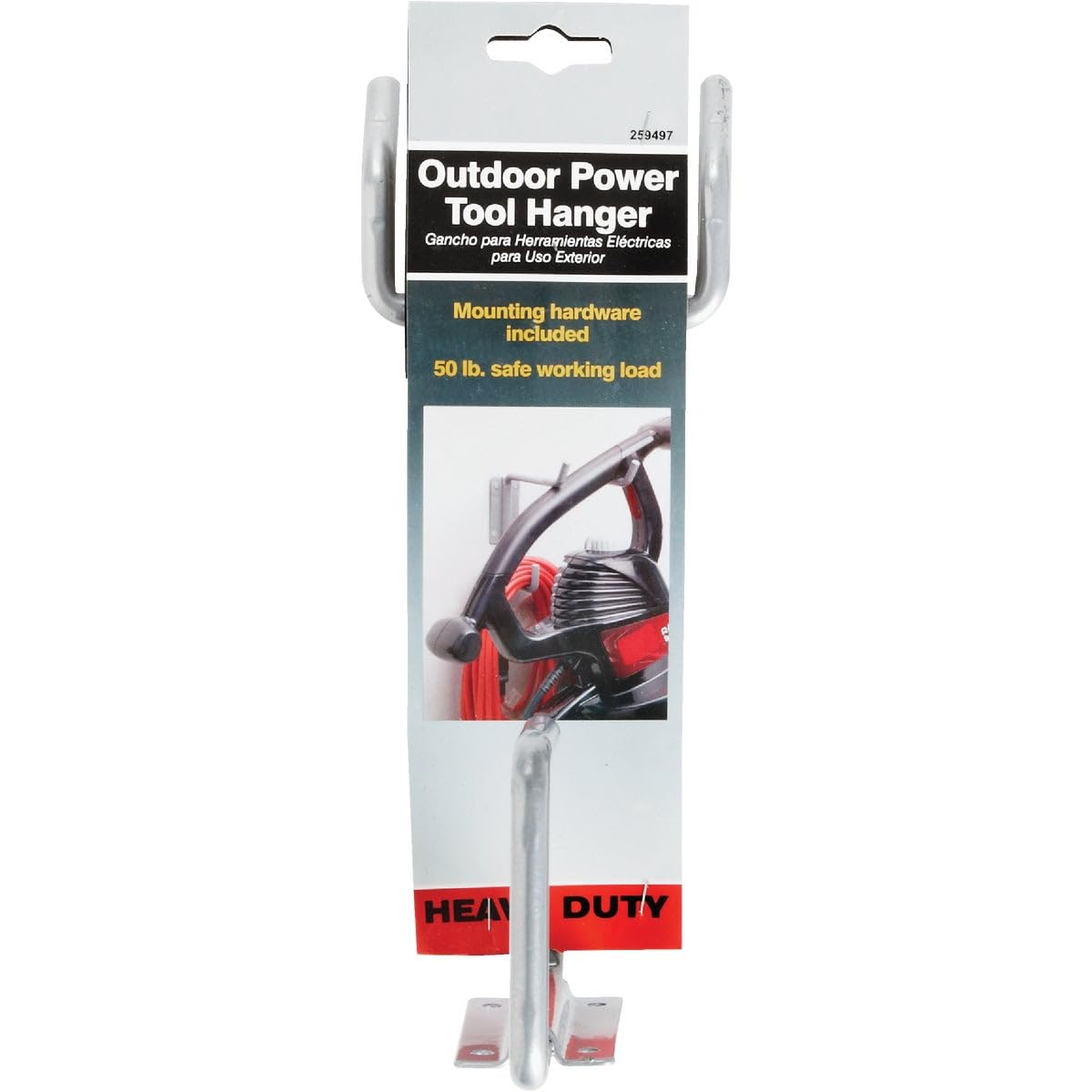 Heavy Duty Garden Tool Hanger - Wall Mounted Organizer for Shovels, Rakes & Gardening Equipment | Perfect for Garage, Shed & Outdoor Storage