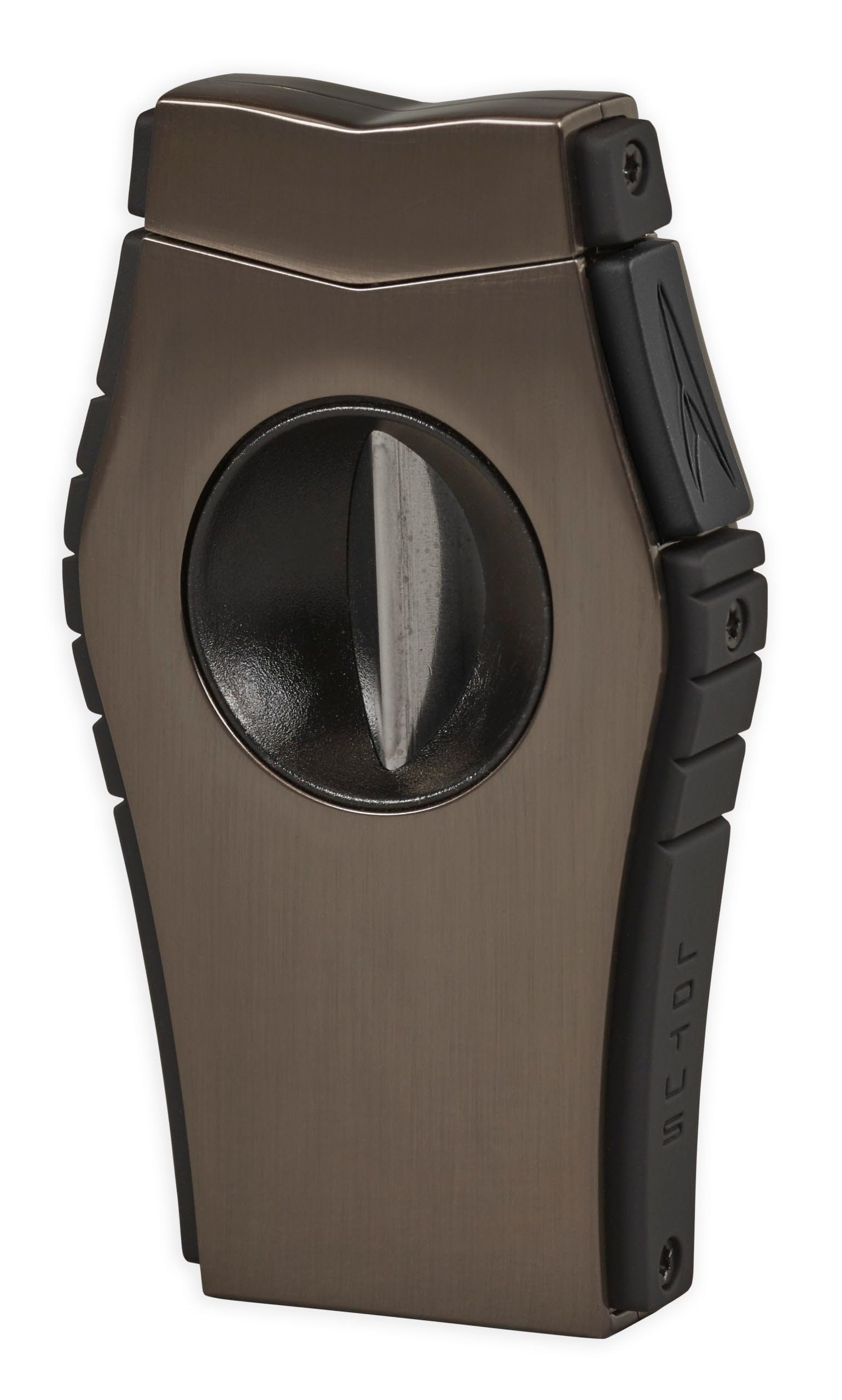 Premium Lotus Viper V-Cut 64 RG Copper & Black Cigar Cutter - Perfect for Cigar Aficionados, Gifts & Special Occasions