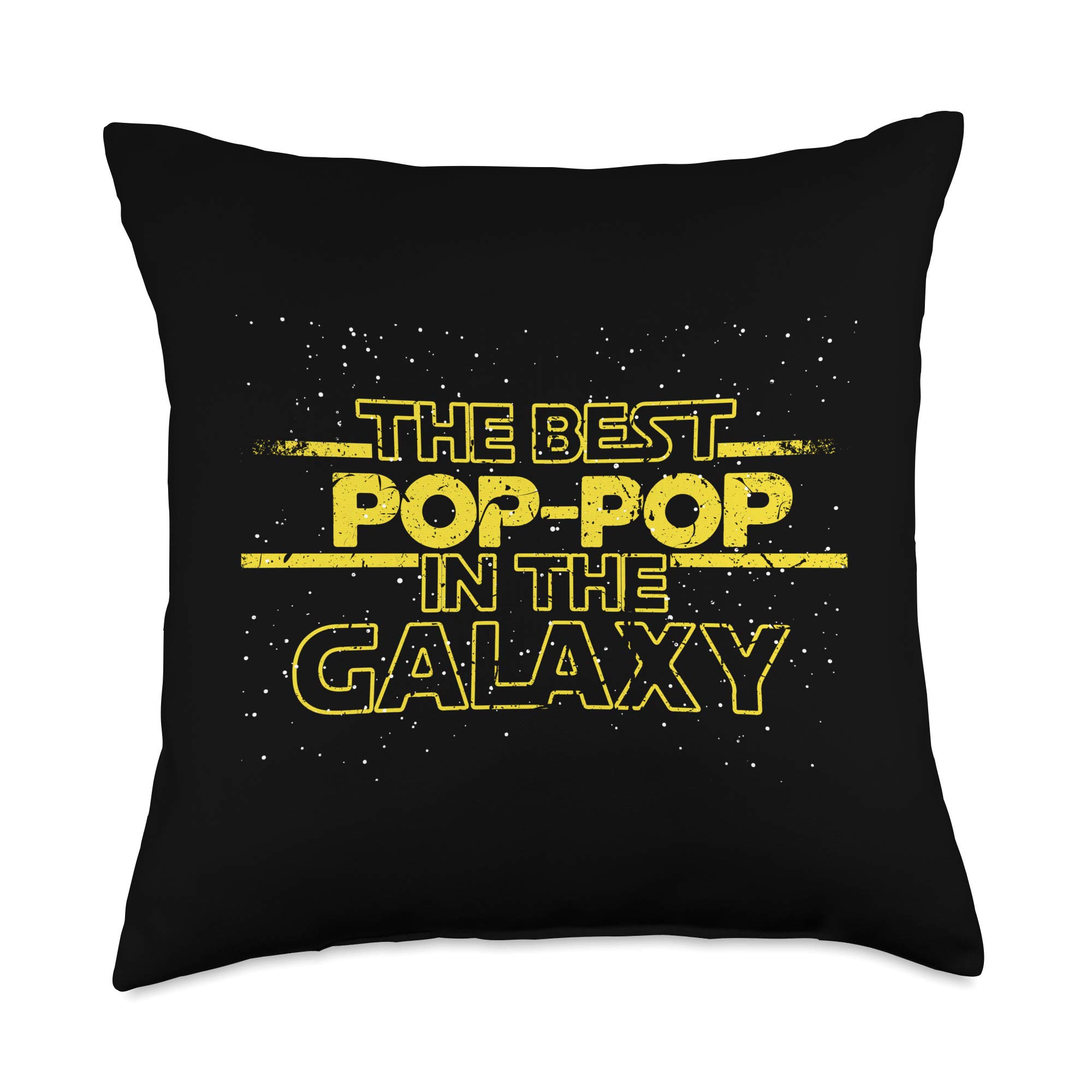 Best Galaxy-Themed Birthday Gift for Grandpa - 18x18 Inch Multicolor Throw Pillow | Perfect for Father's Day, Christmas, or Special Occasions