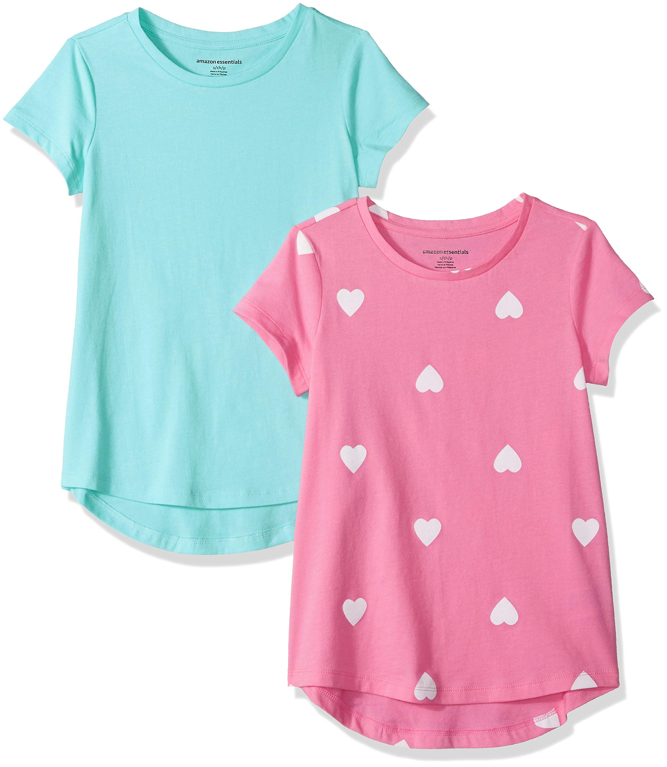 Amazon Essentials Girls & Toddlers Tunic Tops Multipack - Casual Playwear & Everyday Outfits for Toddler Girls