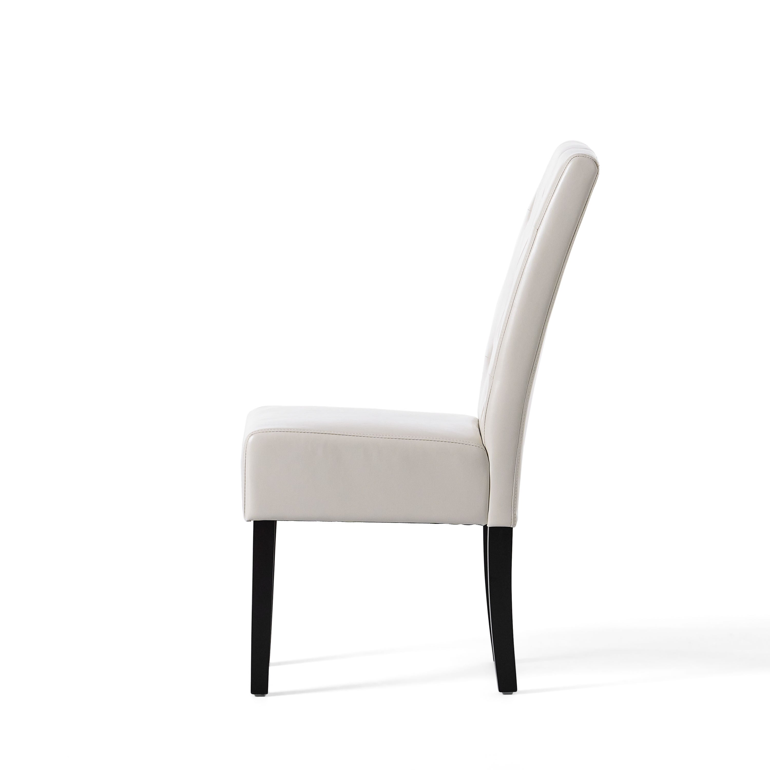 CARTER 5 Tufted KD Dining Chair - Modern Upholstered Kitchen & Dining Room Chair for Home, Restaurant, and Office Use