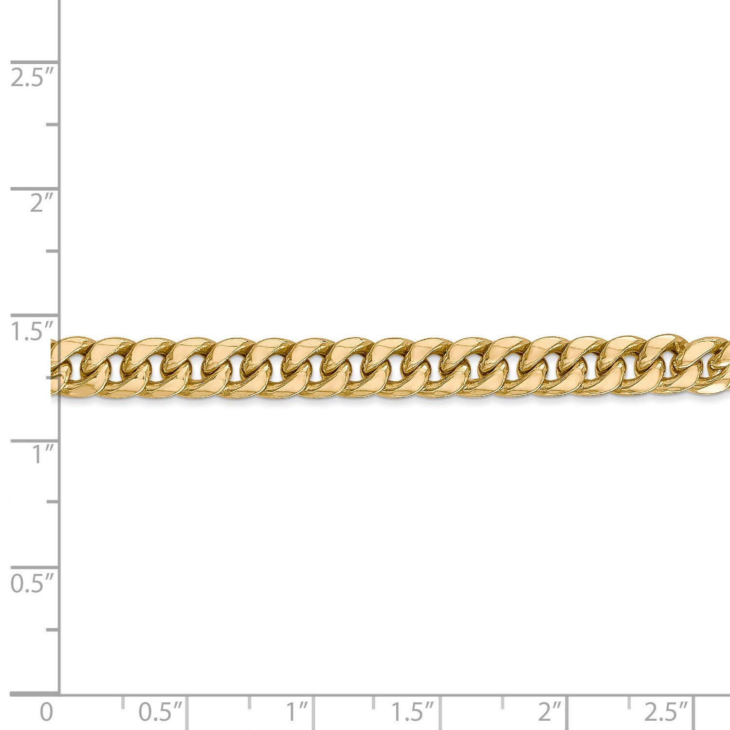 14K Yellow Gold Heavy Semi-Solid Miami Cuban Link Chain Necklace, Bracelet & Anklet Set - Perfect for Men's & Women's Hip Hop Jewelry, Gift for Birthday, Anniversary or Special Occasion
