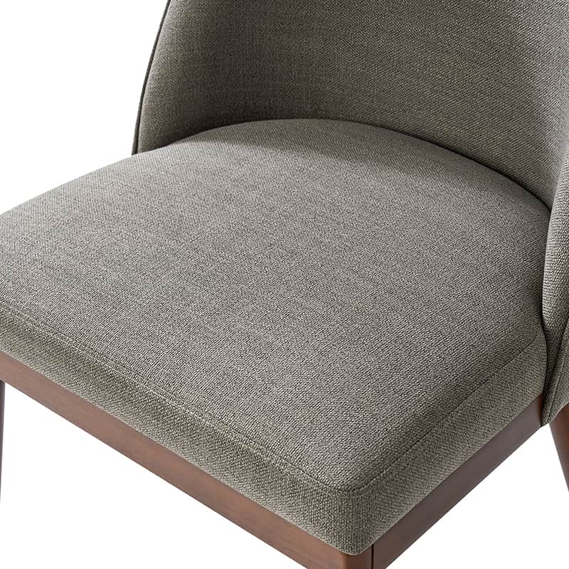 Serta Upholstered Dining Chairs with Solid Wood Legs - Comfortable Modern Kitchen & Dining Room Seating (Set of 2/4/6) for Home, Restaurant, or Office Use