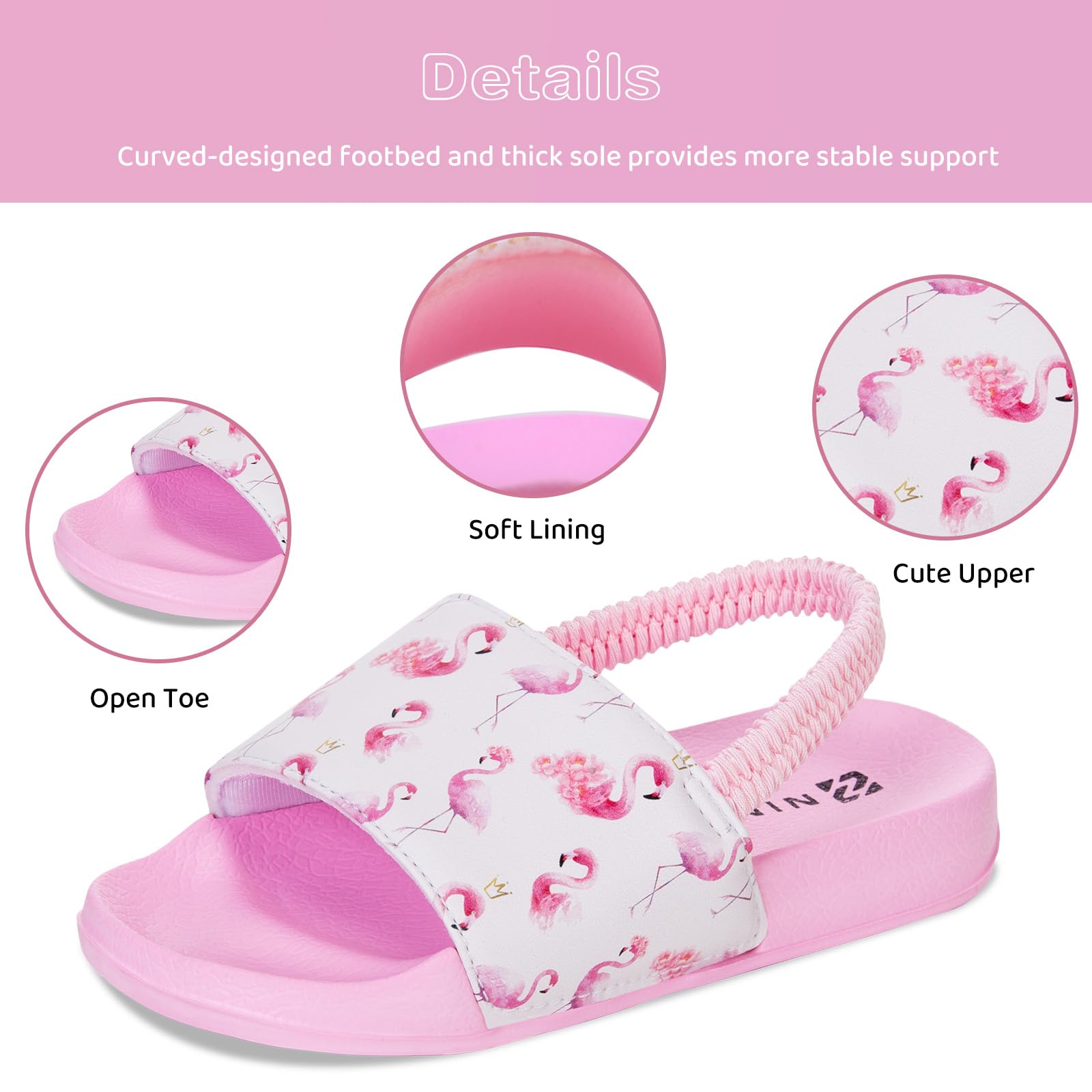 **WateLves Kids Water Shoes for Boys & Girls - Non-Slip Swim Sandals for Beach, Pool & Outdoor Play - Toddler Slides & Casual Slippers**