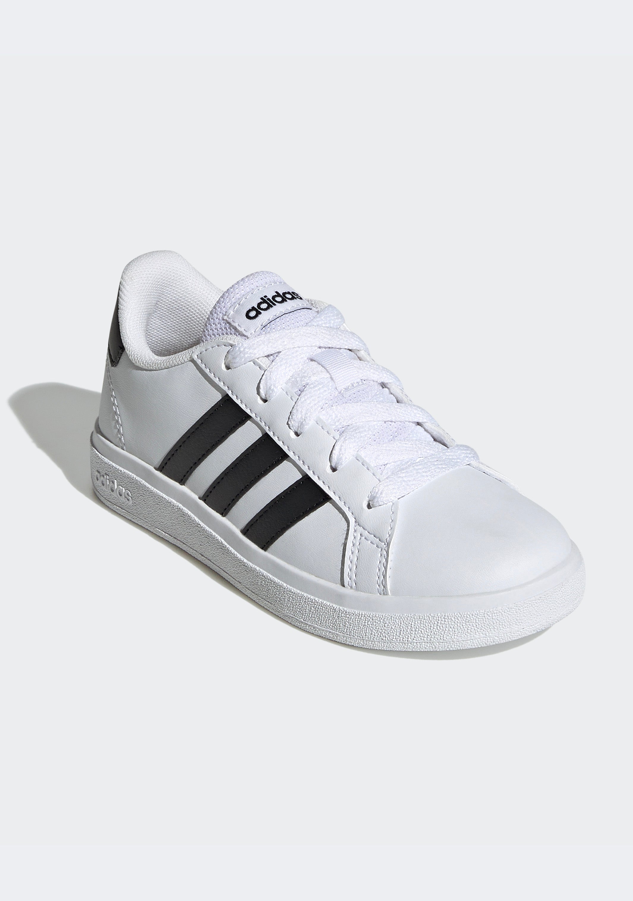 Adidas Kids' Grand Court 2.0 Sneakers - Lightweight Tennis Shoes for Boys & Girls - Comfortable Athletic Footwear for School, Sports & Everyday Play