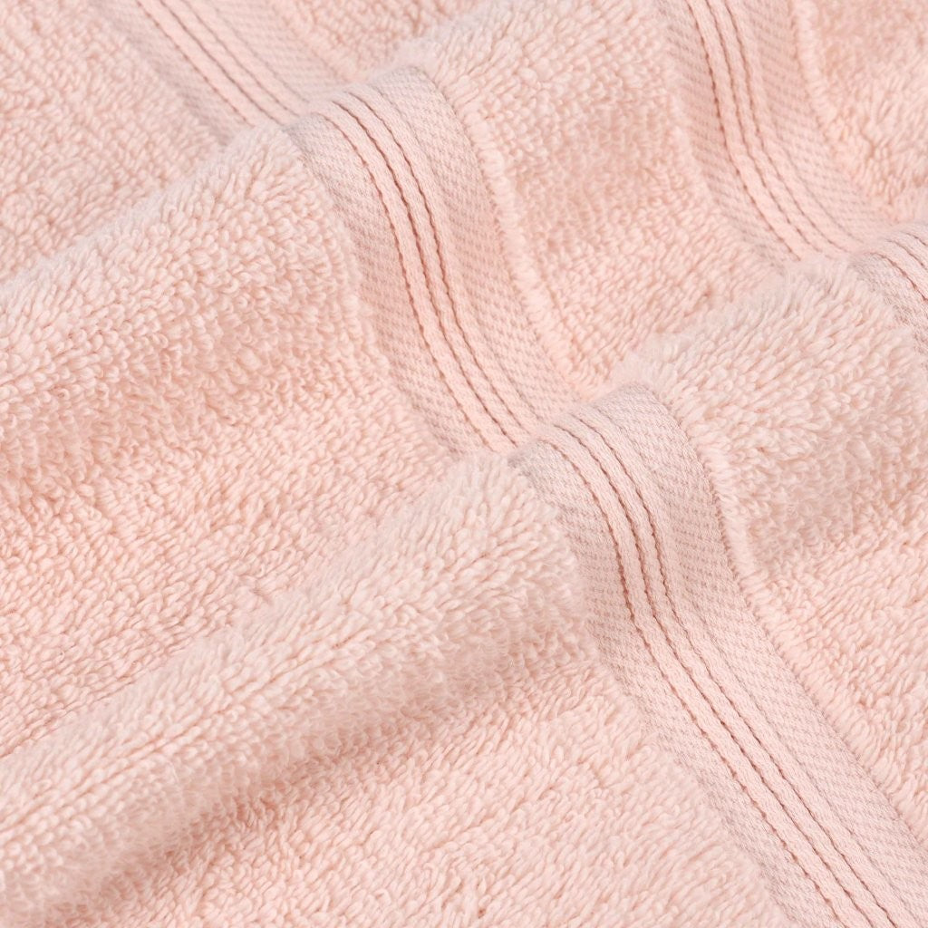 Premium Smart Dry Zero Twist Cotton 9-Piece Towel Set - Ultra Soft & Absorbent Bath Towels, Hand Towels & Washcloths for Spa, Bathroom & Luxury Home Use
