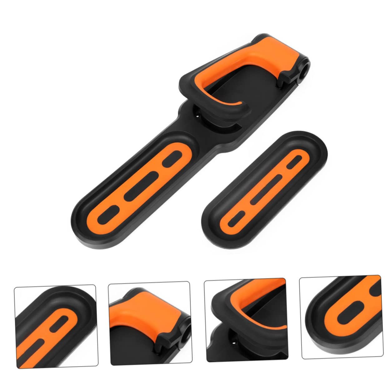 BESPORTBLE Heavy Duty Bike Hooks - 3 Pack Wall Mount Bike Hanger Rack for Secure Bicycle Storage | Space-Saving Garage, Basement & Apartment Organization Solution