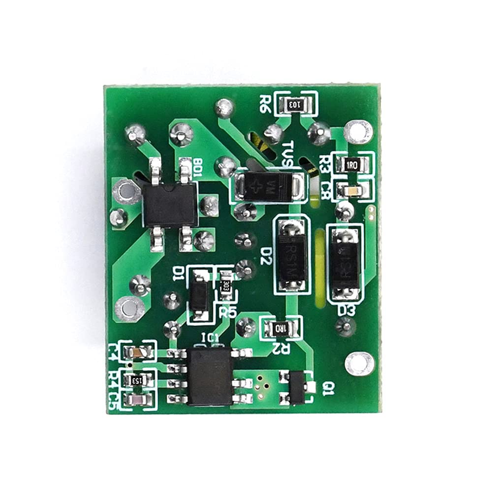 PULABO Mini AC-DC Converter 110V/220V to 12V 0.2A+5V Module for DIY Electronics