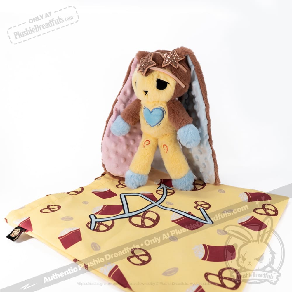 Plushie Dreadfuls POTS V2 Rabbit Stuffed Animal - Soft Cuddly Plush Toy for Kids, Anxiety Relief & Comfort, Perfect Gift for Collectors & Stress Relief