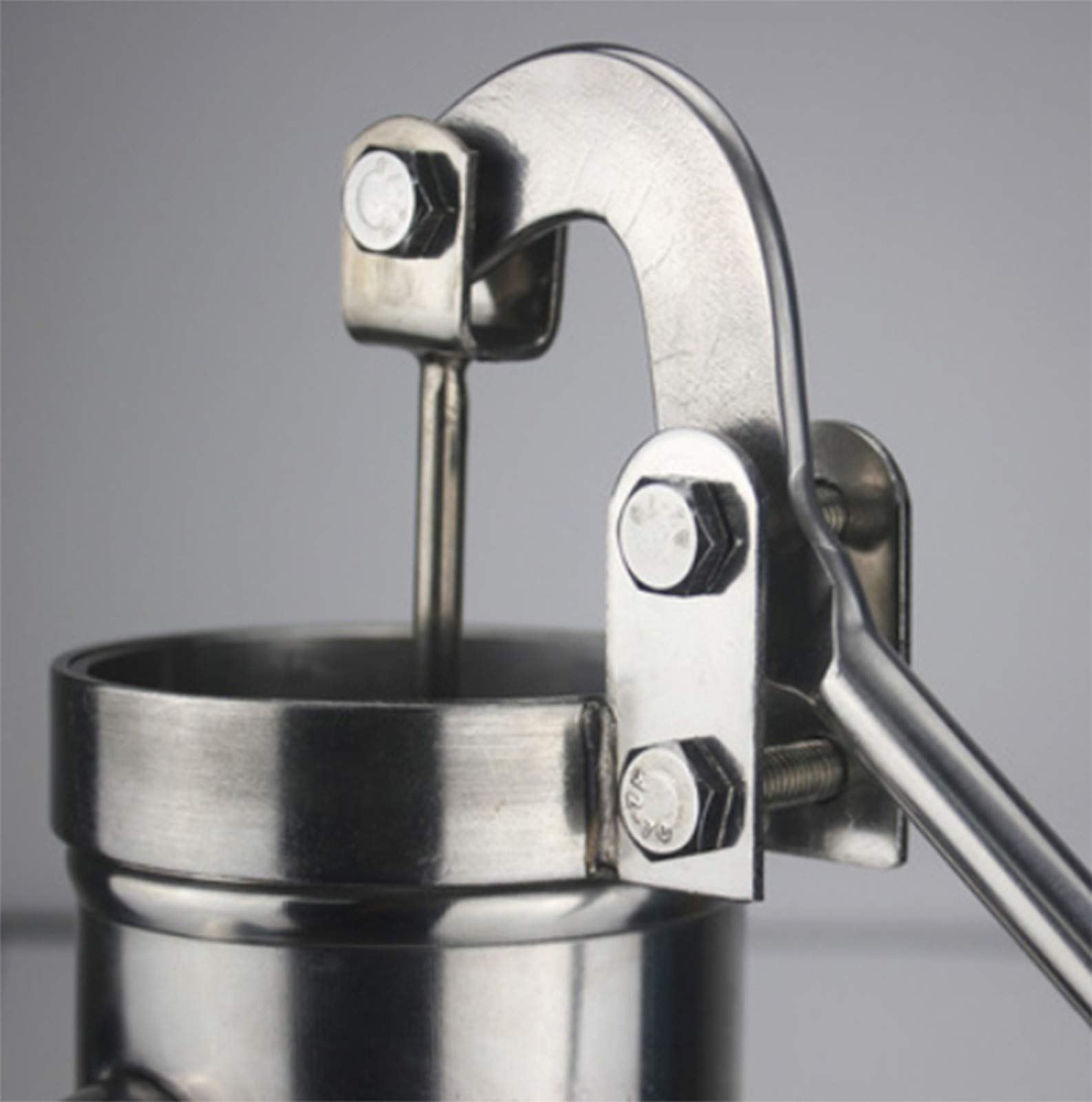 Stainless Steel Manual Hand Water Pump for Well - Portable Pressure Pump for Household, Garden & Outdoor Use - Ideal for Camping, Emergency Water Supply & Off-Grid Living
