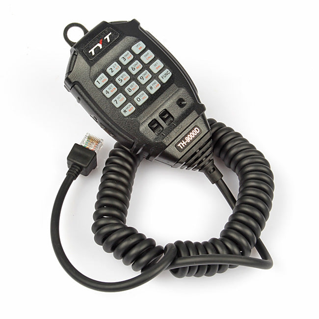 TYT TH 9000D 45W UHF 400-490MHz Car Ham Radio with Cable - Professional Mobile Two Way Radio for Truckers, Off-Road & Emergency Communication
