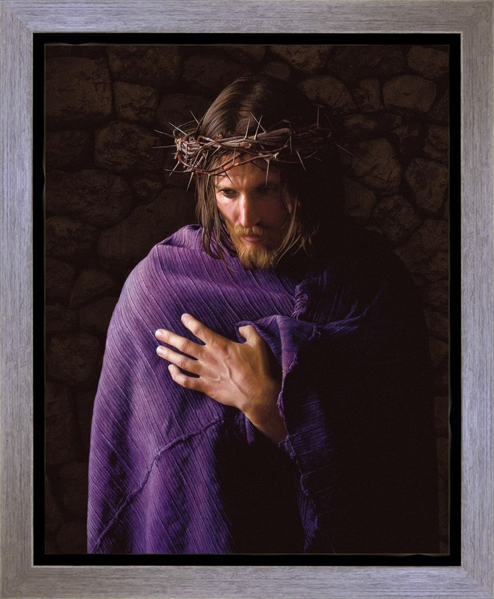 Behold the Man Gallery Wrap Canvas Art - Religious Wall Decor for Home, Church & Office - Perfect for Christian Gifts & Inspirational Spaces